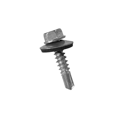 BA12-10. Hexagonal-8mm 50u. 12x1 Largo-25mm Zn Tornillo Autoperforante 1,0p