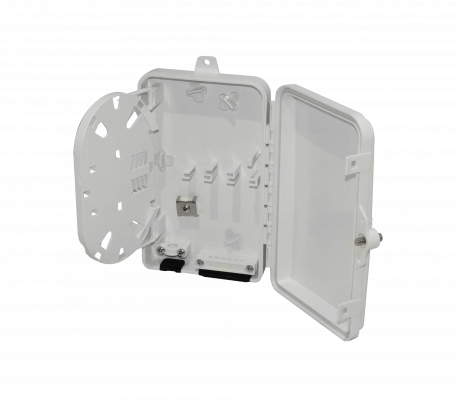 BOX-1-6C 6-Manguito 6-CL-Rectangular IP65 Caja Blanco-Invierno Fibra NAP