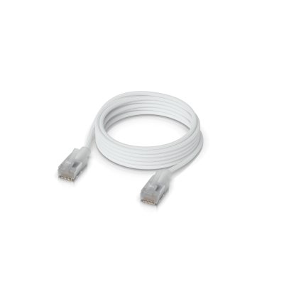 WEPA-02 UI Cable de Parcheo Etherlighting Blanco Categoría 6a 2 Metros UACC-CABLE-PATCH-EL-C6A-2M-W