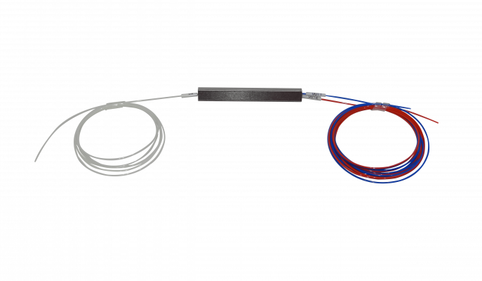 SPLITTER-02 1x2 sin-Conectores Divisor requiere-Fusion G657A1 EPON GPON XPON XGPON