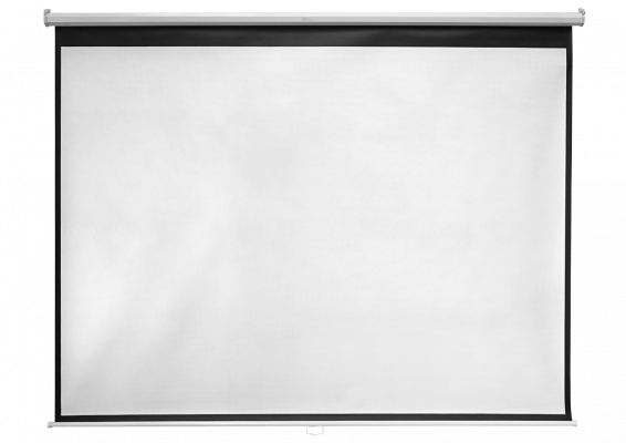 TELON-2 KLIPX Pantalla de Proyección de Pared 2,4mt x 1,8mt 4:3 color blanco 240x180cm KPS-304
