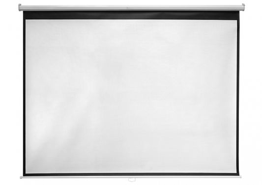 TELON-2 KLIPX Pantalla de Proyección de Pared 2,4mt x 1,8mt 4:3 color blanco 240x180cm KPS-304