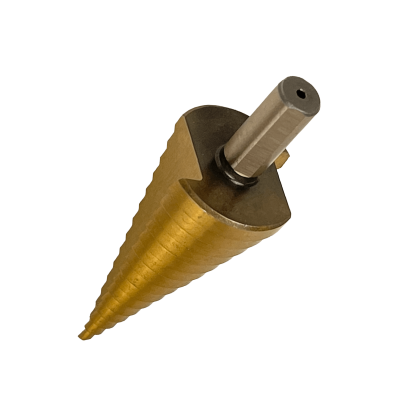 BROCA-PINO FERRETOOLS Broca Escalonada Cónica 4-32mm para Metal HSS Step-Drill