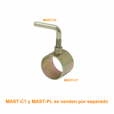 MAST-C1 Base para tubo de 32mm req/MAST-PL Fijacion Mastil Telescopico