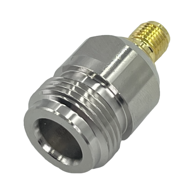 SHNH Adaptador de Unión Coaxial Hembra-N a Hembra-SMA