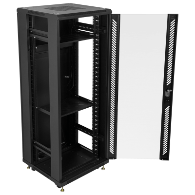 RK32-6LD LINKMADE Estructura 32U Puerta Cristalizada Ancho 600mm Profundidad 60cm Incluye Ventilador y PDU Bastidor