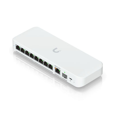 USW-FLEX2 UBIQUITI 8-2500 1-10G/puerto 1-SFP+ USB-C Conmutador Capa 2 requiere-UniFi