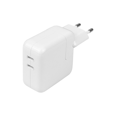 CARGA-35W APPLE Original 35W 2-USB-C MacBook iPad iPhone AirPods MNWP3CI/A A2676