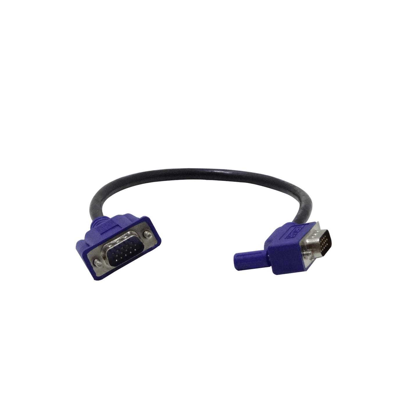 VGA-03LR 0,3mt HDB15 90ºR Macho-Macho DB15-M VGA-M Cable-24cm Video Blindado