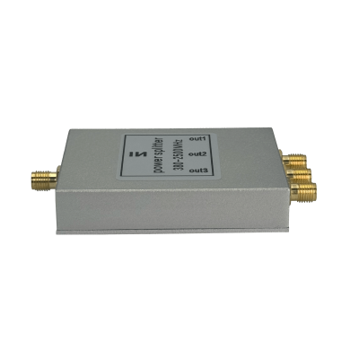SCW03 1x3 380-2500MHz 0,4GHz-2,5Ghz Repartidor de Señal RF 1 Entrada SMA-H 3 Salidas SMA-H