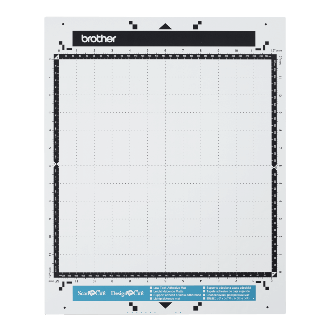 CAMATLOW12 BROTHER Base de Sujeción Baja de 305x305mm para Plotter de Corte ScanNcut2