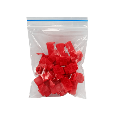 CD-ROJO 22-16AWG 0,5-1,5mm2 15-unid Conector Derivacion Aislado 20x32mm