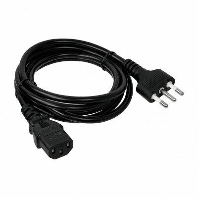 CIMC LINKMADE Cable de Alimentación 1,5m Negro C13 Hembra a Enchufe Macho Chile 3x0,75mm2