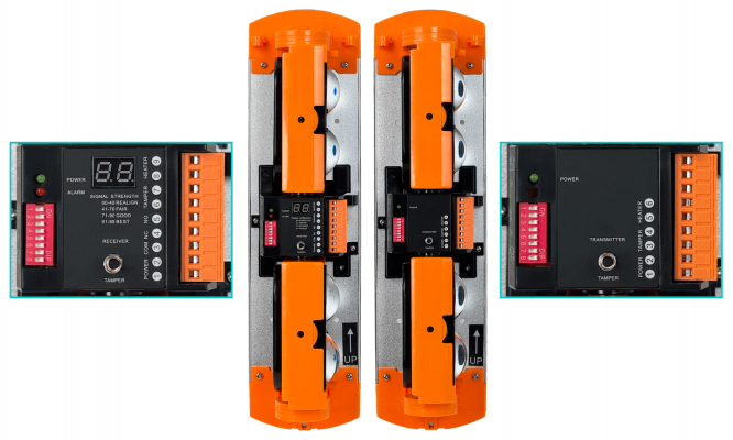 ABT-60 Detector Infrarrojo de Doble Haz 150 metros Uso Interior-Exterior 9-30VDC 9-20VAC Barrera Lineal