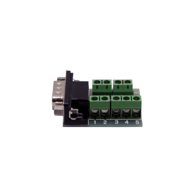 DGB9MT Conector DB9-Macho DE-09/M con Tornillos Bloque-Terminal necesita FP1MV