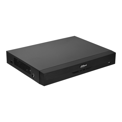XVR5116 DAHUA Videograbador XVR 16 canales BNC 5MP 1 disco SATA 16TB LAN HDMI VGA USB RS485 Alarma WizSense