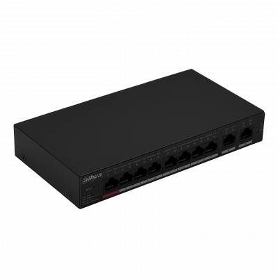 CS4010 DAHUA Switch 8-100-Poe++af/at 2-1000 110W-tot Admin inc-54V