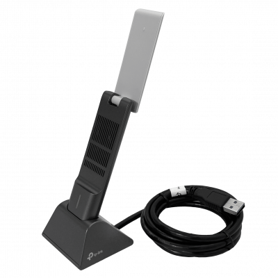 TX20UH TP-LINK Adaptador Inalámbrico WiFi6 AX1800 1201mbps en 5GHz 574mbps en 2,4GHz USB3.0 con Cable de 110cm