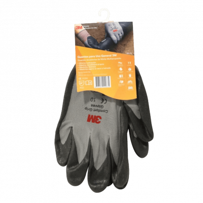 CG-GU-XL 3M Tamaño-Extra Grande(10) Par de Guantes de Espuma de Nitrilo con Fibra de Nylon