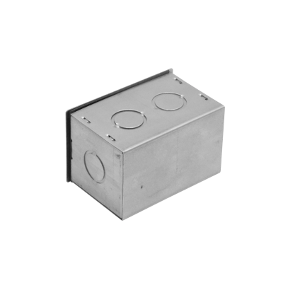 FPCWM-1 A01 Caja Metálica Zincada de 100x65x65mm con Cubierta de 106x69mm