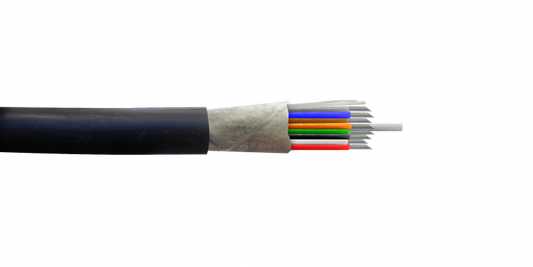 CFSK96 SM Cable Exterior Monomodo de 96 Hilos G652D 12 Búferes x 8 Fibras Cubierta PE Diámetro 9/125um Grosor Total 13mm