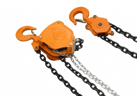 TECLE-5 Reduccion Poleas Cadenas-2x6m Maximo-5-Ton
