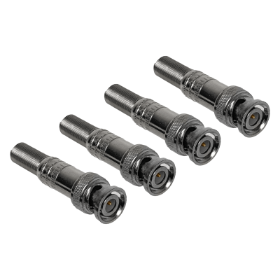 BM-S59 4-unidades Conector BNC-Macho RG59 Sin-Soldadura para Cable RG-59 Crimpeable