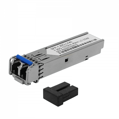 S-31DLC40D SM 2-LC 40Km 1310nm Transceptor 1.25Gbps Gigabit Fibra Óptica SFP-1.25G-LX40