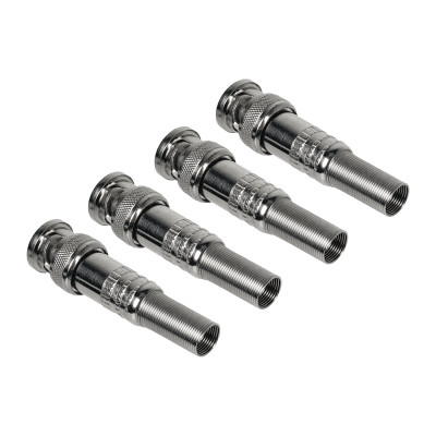 BM-S59 4-unidades Conector BNC-Macho RG59 Sin-Soldadura para Cable RG-59 Crimpeable