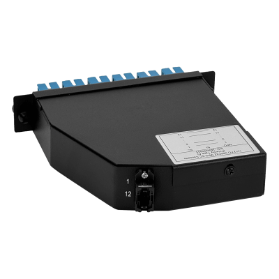 CASCSM SM 12-SC 1-MPO/Cassette para/1U-3P 130mm Fibra Pre-Conectorizada