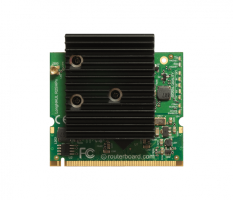 R2SHPN MIKROTIK tarjeta inalámbrica 1xMMCX 32dBm 2,4GHz b/g/n 125Mbps 1.6W chipset AR9223 Mini PCI 9 indicadores LED