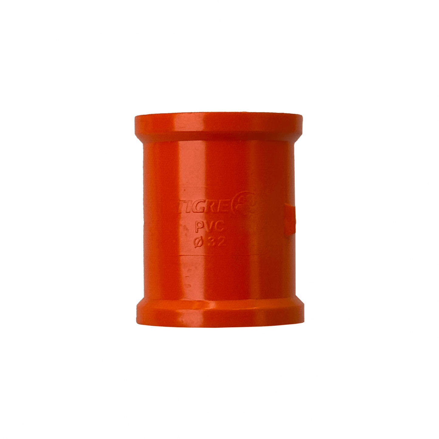 NVC32-CP 32mm Acoplador PVC para Conducto Naranja Homologación SEC