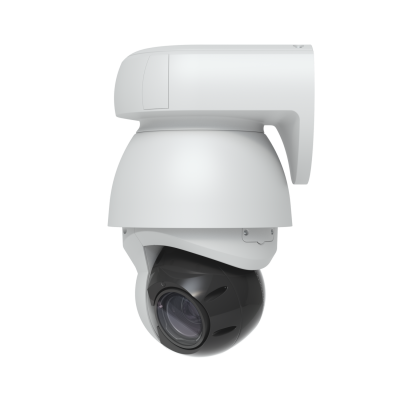 UVC-AI-PTZ-W UBIQUITI acabado Blanco motorizado Z-22x resolución 4K alcance infrarrojo 100m grado IP66 almacenamiento microSD rango 1-1000 requiere energización PoE++ consumo 51W