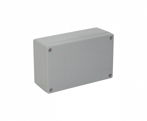 LV1610 Caja de aluminio grueso 160x100x60mm IP66 con 4 tornillos