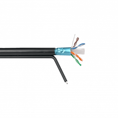 CBP6L-UFN1 LINKMADE Cable F/UTP Categoría 6 100 metros con Portador Exterior Polietileno Monofilar Vano Máximo 15 metros