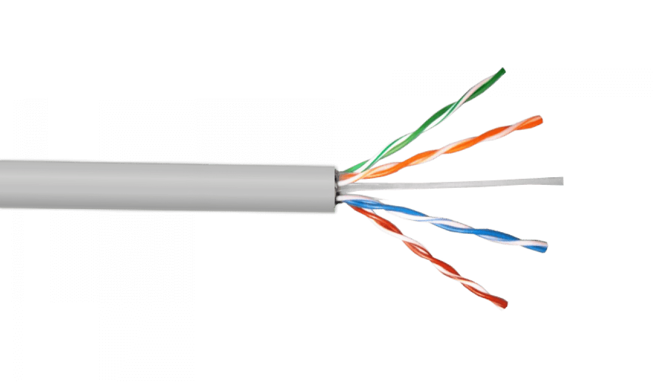 CBP-MG3 LINKCHIP Calibre 24AWG Gris Categoría 5e Cable de Red UTP Multifilar 305 Metros Cobre