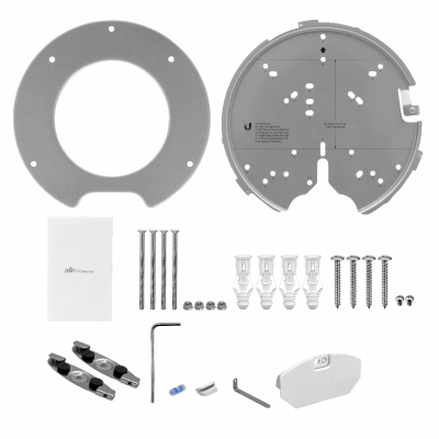 U6-ENTERPRISE UBIQUITI Doble banda 4x4 WiFi 6E Puertos 1-2500 y 10Gbps Frecuencias 2,4/5/6GHz Antenas 6/5/3dBi Alimentación PoE 48V/22W requerida