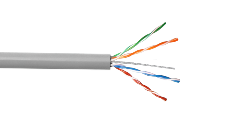 CBH-UG3 LINKCHIP Bobina de Cable UTP de 305m Calibre AWG25/0,45mm CCA Sim-Cat5e Color Gris de Aleación Unifi