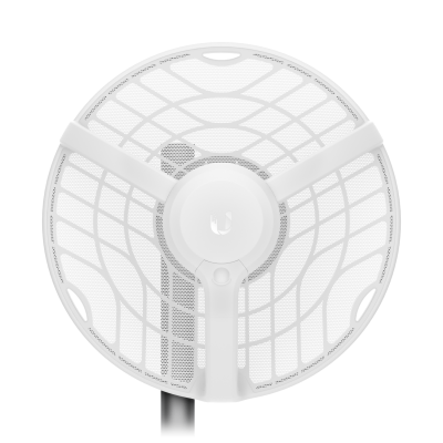 GBE-LR UBIQUITI Radio airMAX Gigabit de doble banda 5GHz y 60GHz con ganancias de 38/11dBi, rango de frecuencia 57-66GHz, alcance de 2km, incluye alimentador PoE 24V