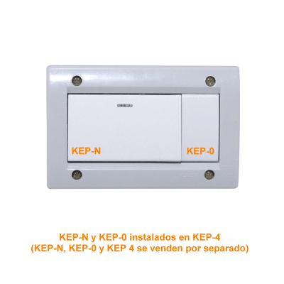 KEP-0 KALOP Panel Ciego Blanco KL40570 necesita marco KEP-A