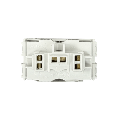 KEP-F KALOP 10/16A Blanco 2b+T Conector Hembra 250V necesita/KEP-A KL40260