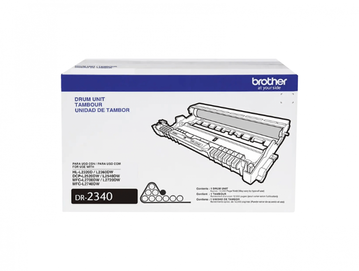 DR-2340 BROTHER Tambor 12000-impresiones para HL-L2360DW Drum Cilindro