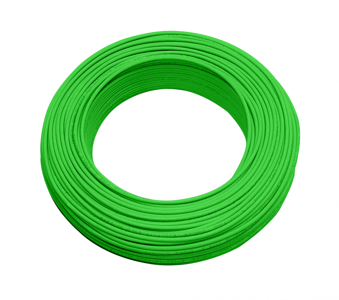 HZ15V EVA H07Z-1 1,5MM LSZH VERDE 100 metros 750V Brasil Conductor Eléctrico Multifilar