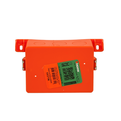 503TN BTICINO Naranja Caja Derivación 105x61x38mm 5/8-Pulgada Pared Hueca