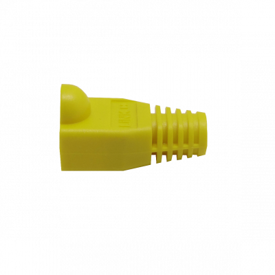 RJC-BM Amarillo Empaque-100-unidades Protector para Conector RJ45