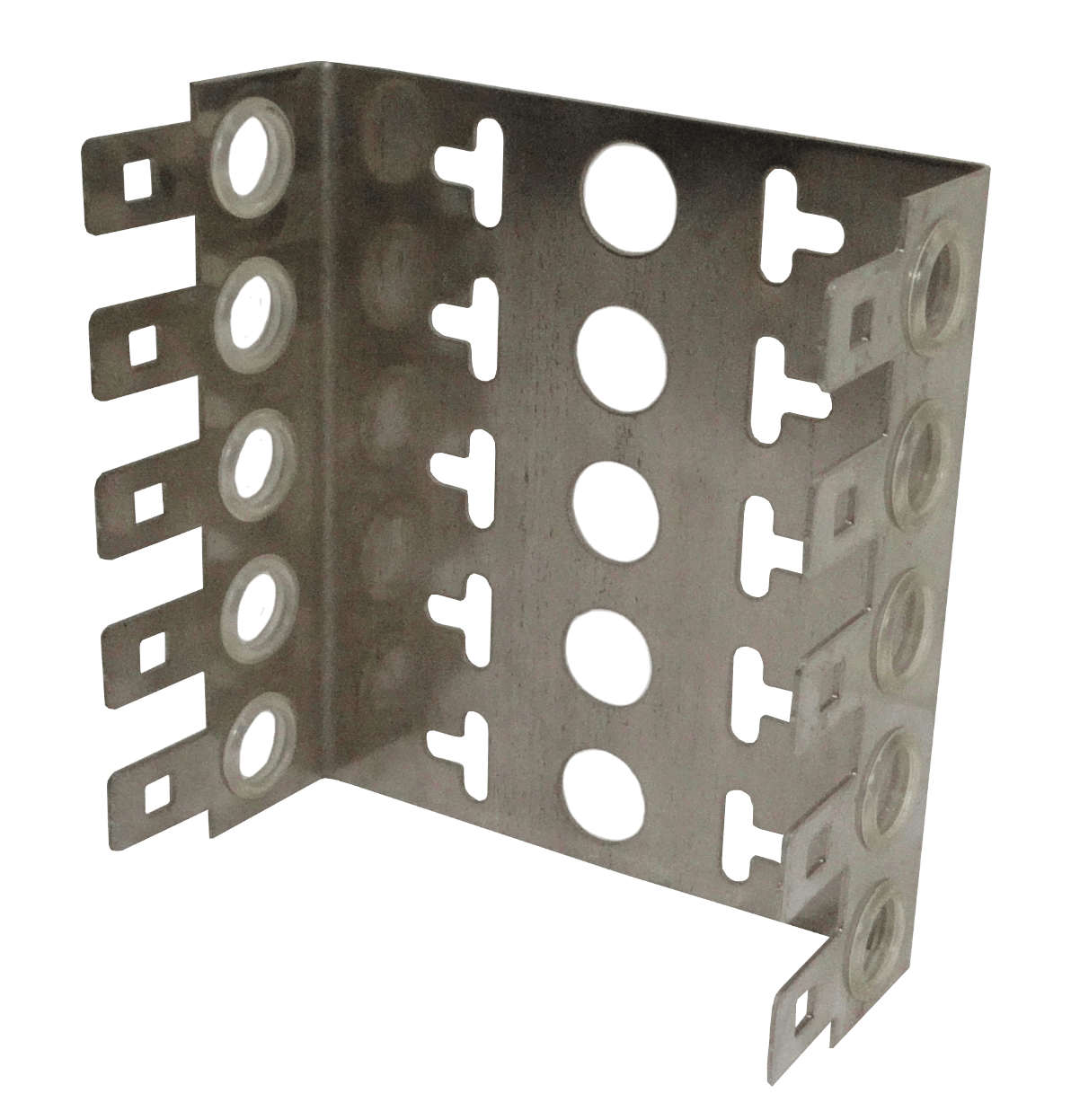 FRAME50P 50-Pares 22mm 5-KRONE Soporte Metalico Base 5-Regletas