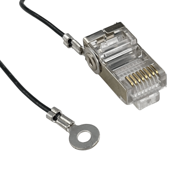 UISP-GND UBIQUITI TC-GND Conector RJ45 Blindado FTP con Cable a Tierra 20 unidades UISP-Connector-GND