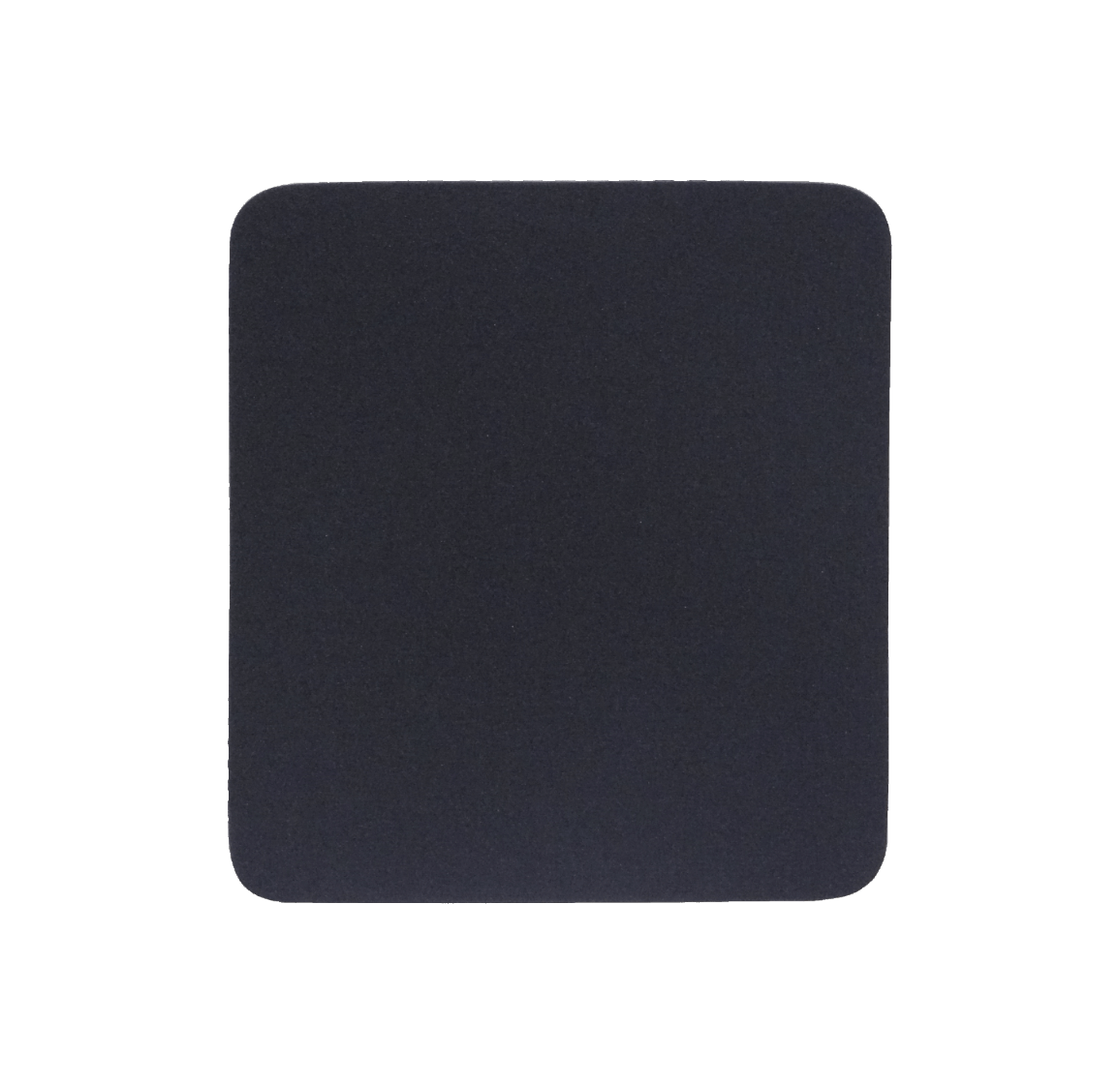 MOUSEPAD Alfombrilla Ratón Negra 24x22cm MPBK