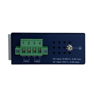 IGS-510TF PLANET 4-1000 1-SFP IP30 Switch Industrial Riel-DIN Gigabit req/12-48V