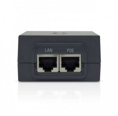 POE-24-AF5X UBIQUITI AF-5XHD AF-4X/3X/2X LTU-ROCKET Inyector PoE 24V 24W Gigabit requiere-Cable
